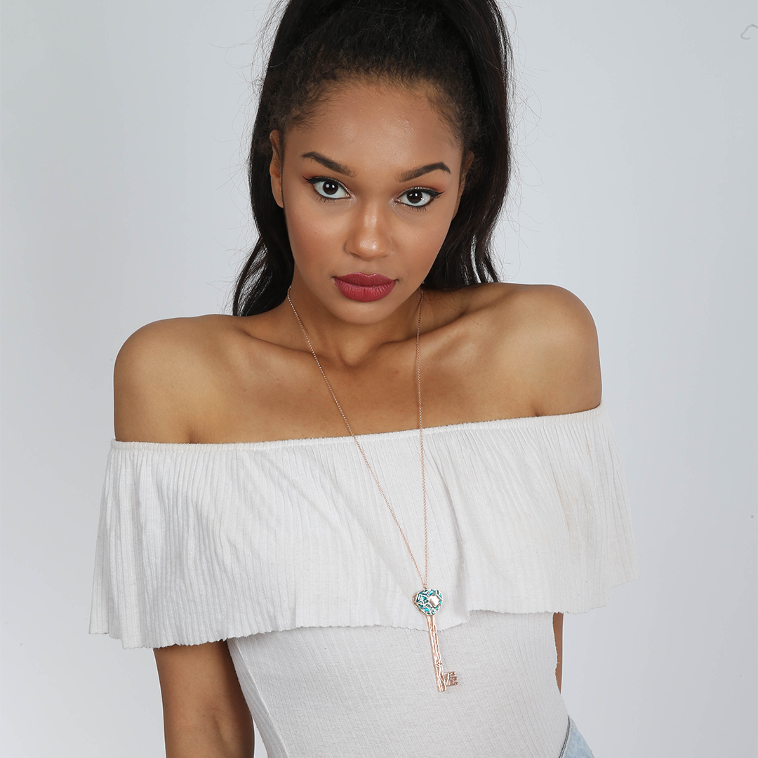 Pendente KLucky Big con Smalto - KL001