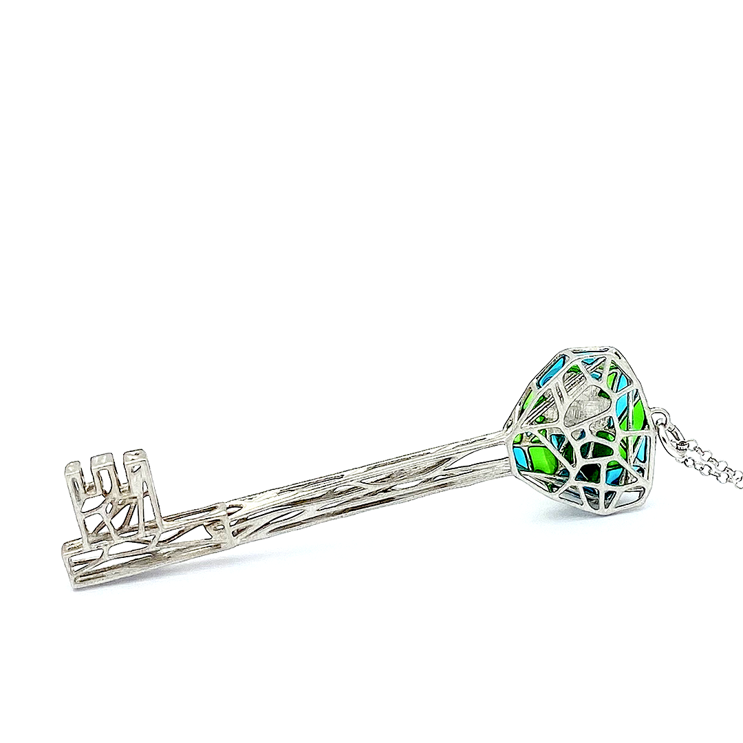 Pendente KLucky Big con Smalto - KL007