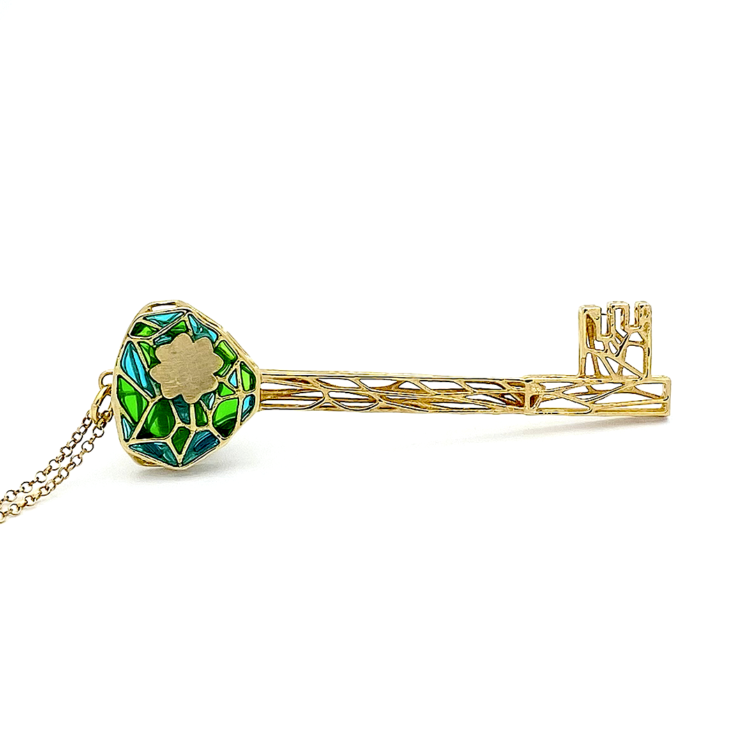 Pendente KLucky Big con Smalto - KL010