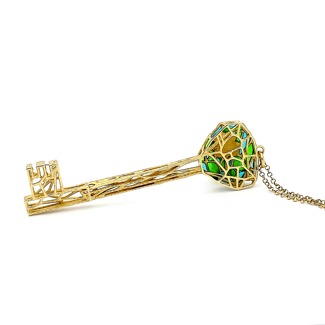 Pendente KLucky Big con Smalto - KL010