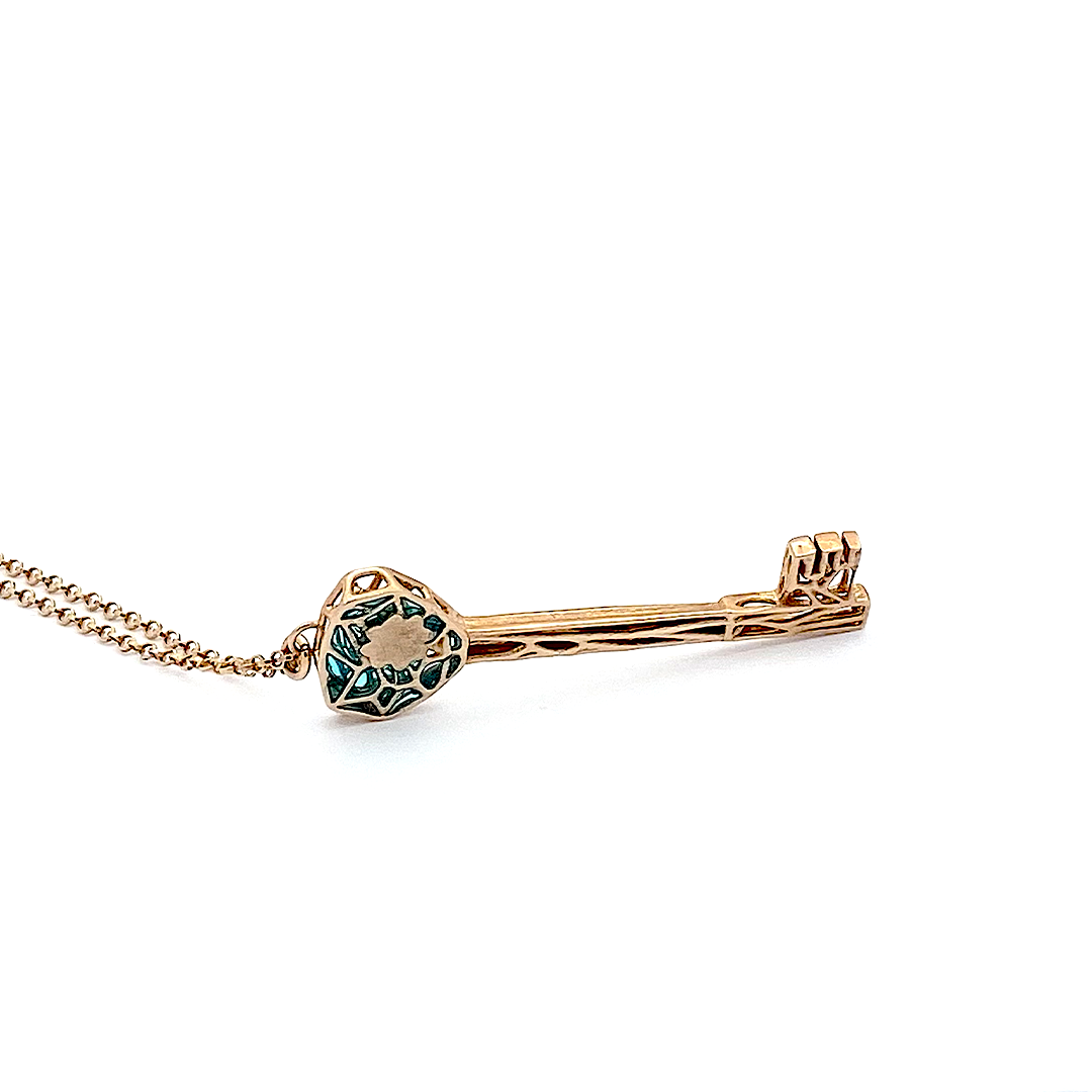 Pendente KLucky Small con Smalto - KL018