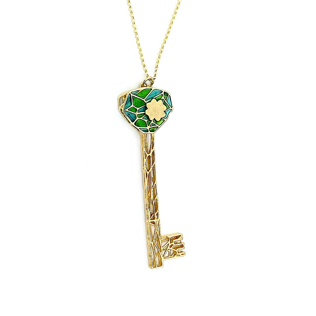 Pendente KLucky Big con Smalto - KL010