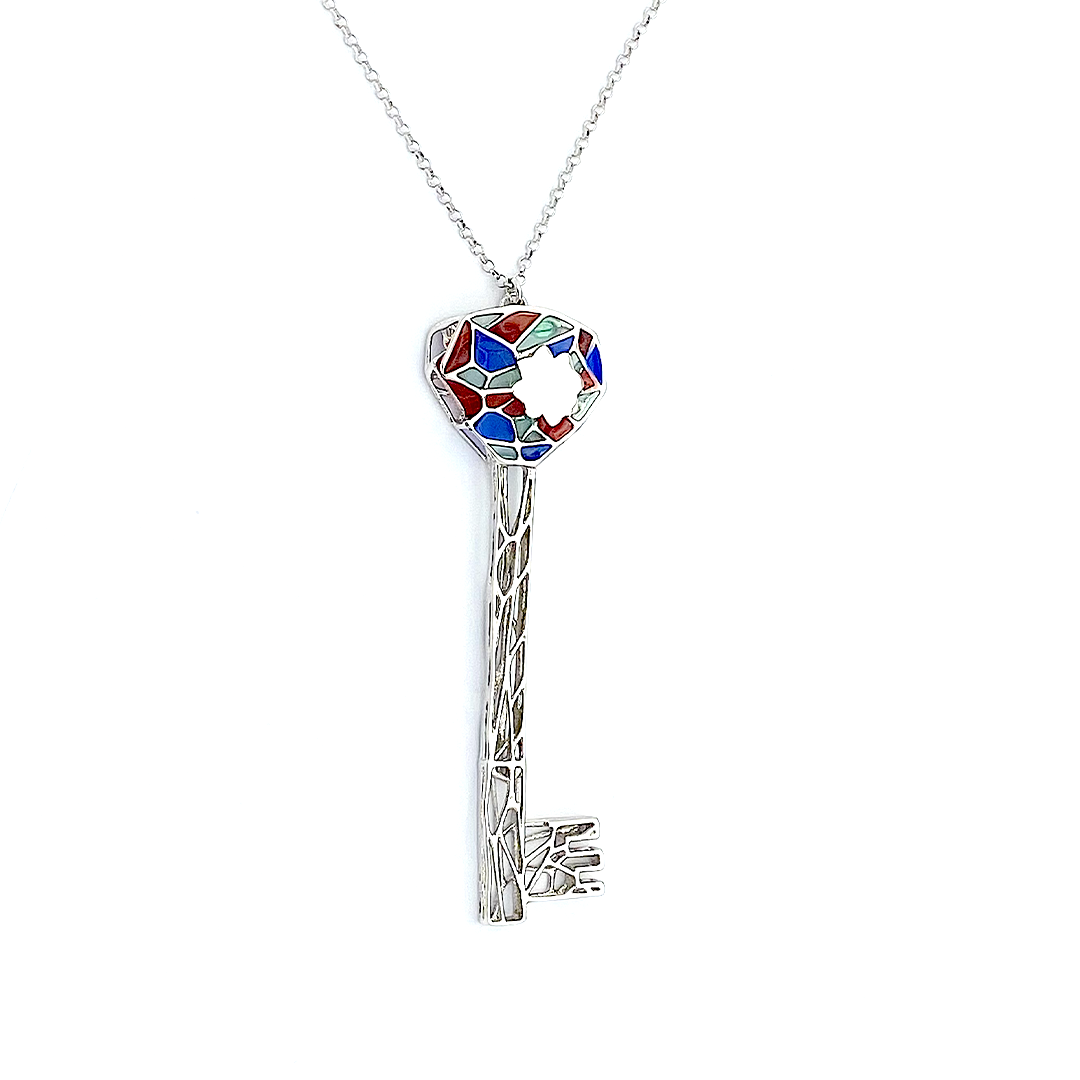 Pendente KLucky Big con Smalto - KL003