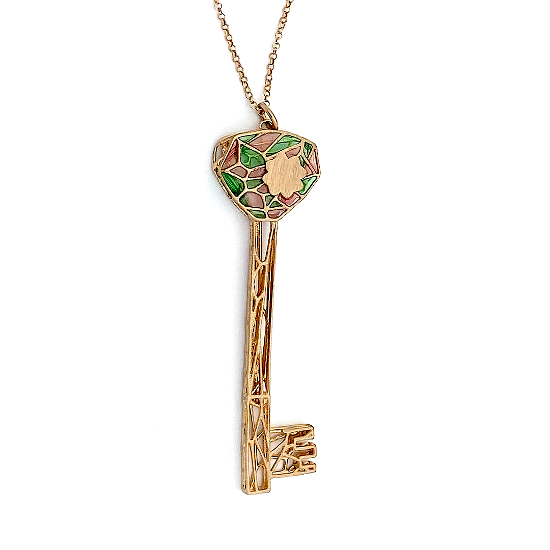 Pendente KLucky Big con Smalto - KL005