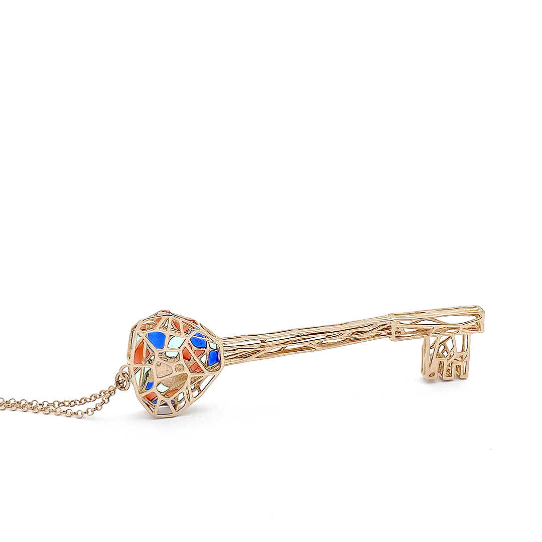 Pendente KKing the Night Big con Smalto - KK007