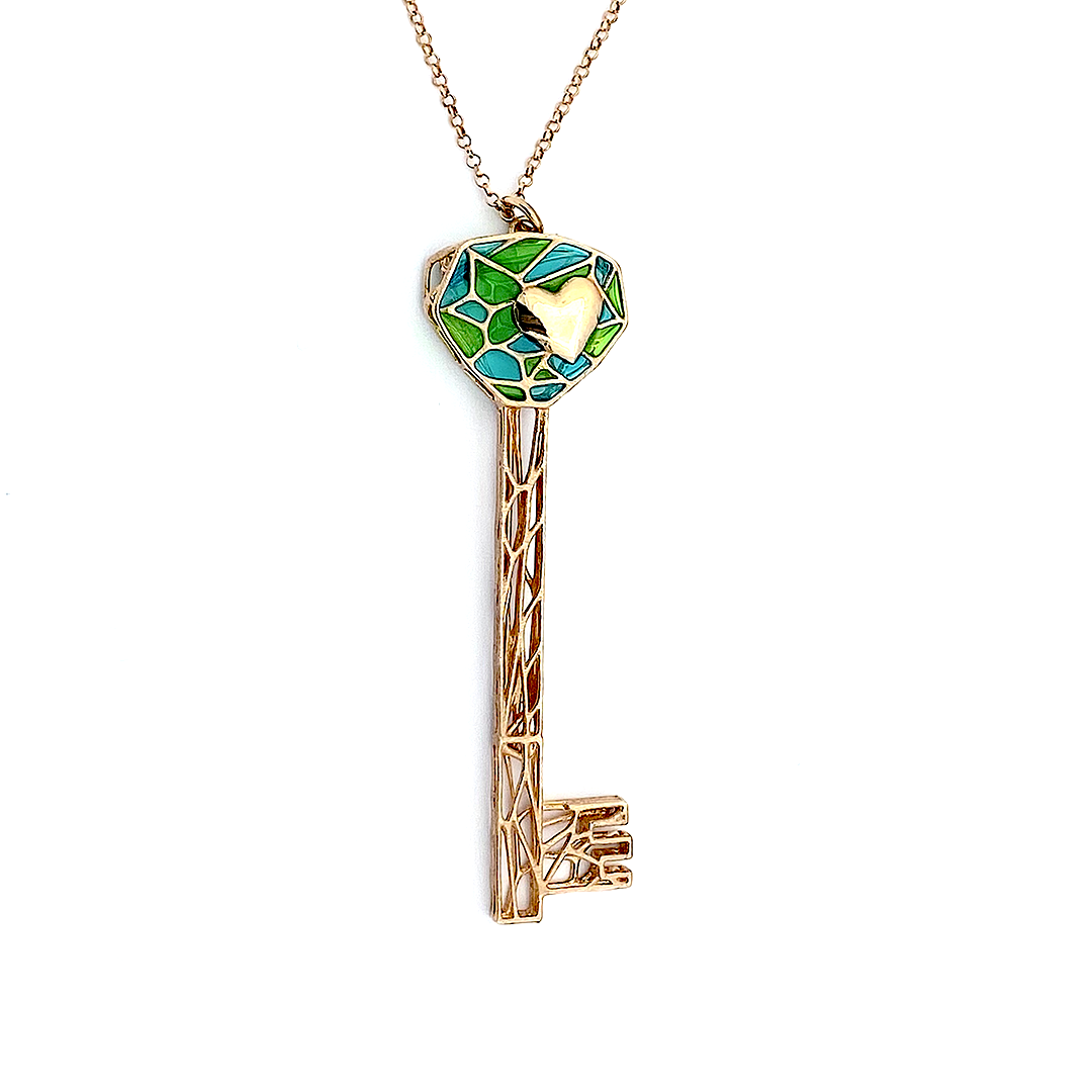 Pendente KHeart Big con Smalto - KH009