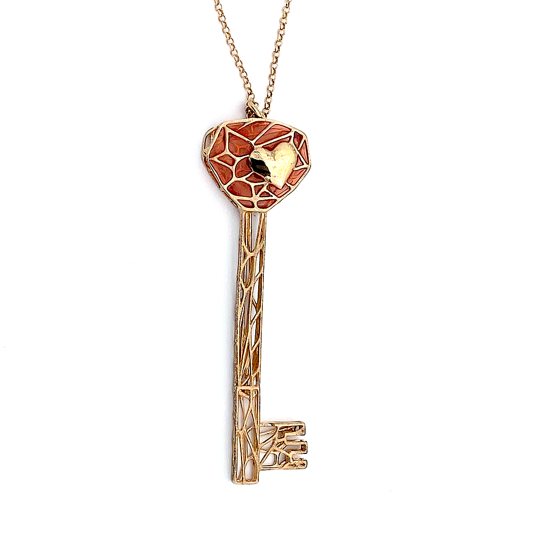 Pendente KHeart Big con Smalto - KH010