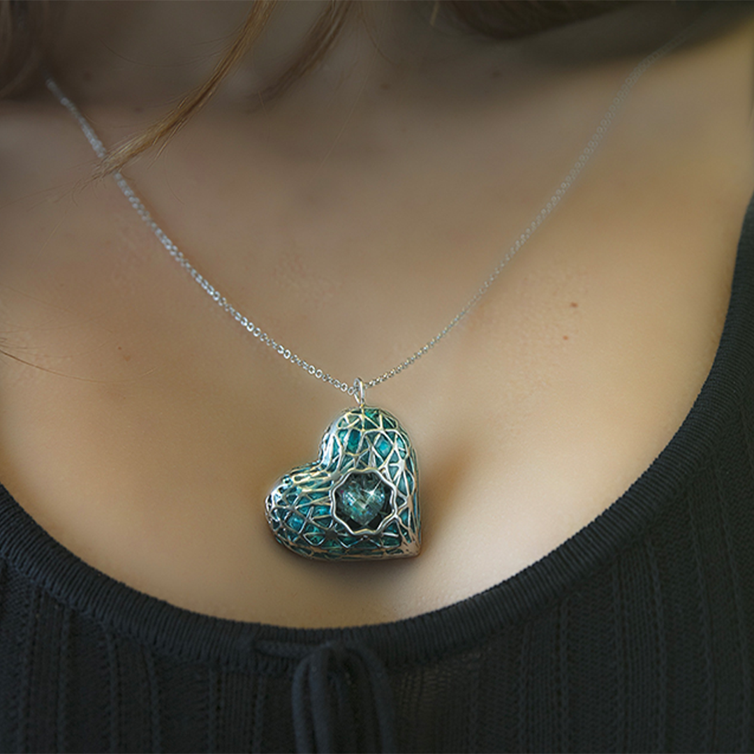 Pendente Cuore Amore Fortunato Big - 011