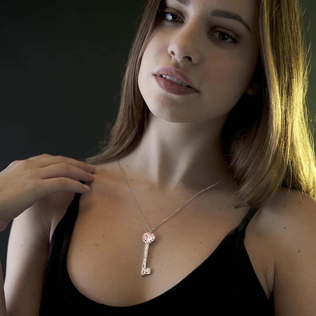 Pendente KLucky Small con Smalto - KL014