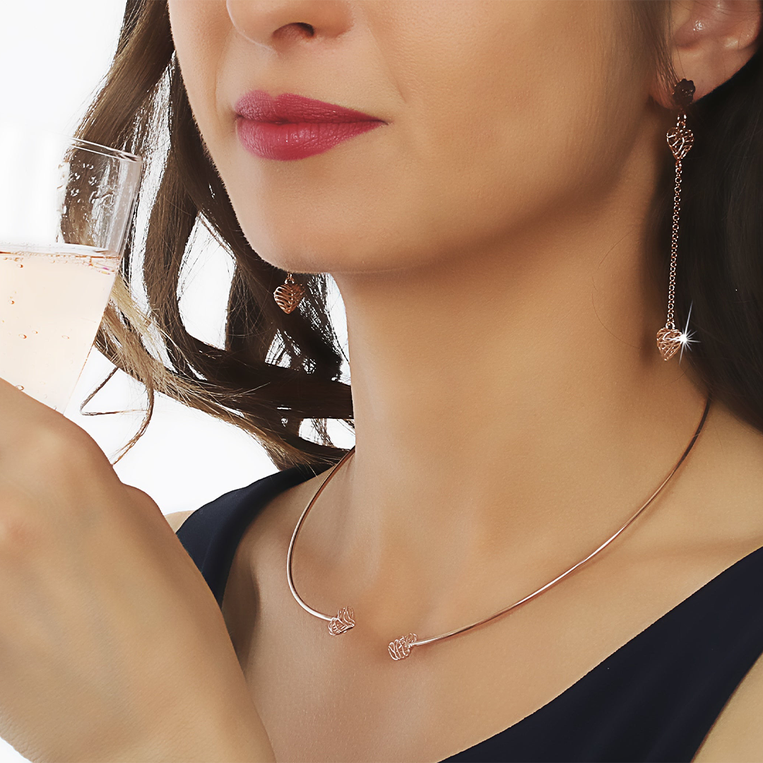 Collana rigida Unconditional love