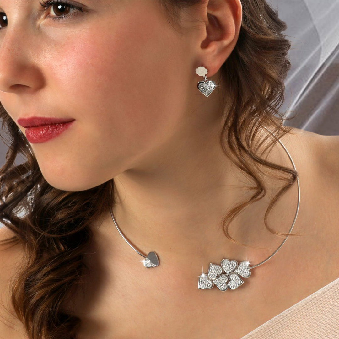 Collana rigida Feeling love