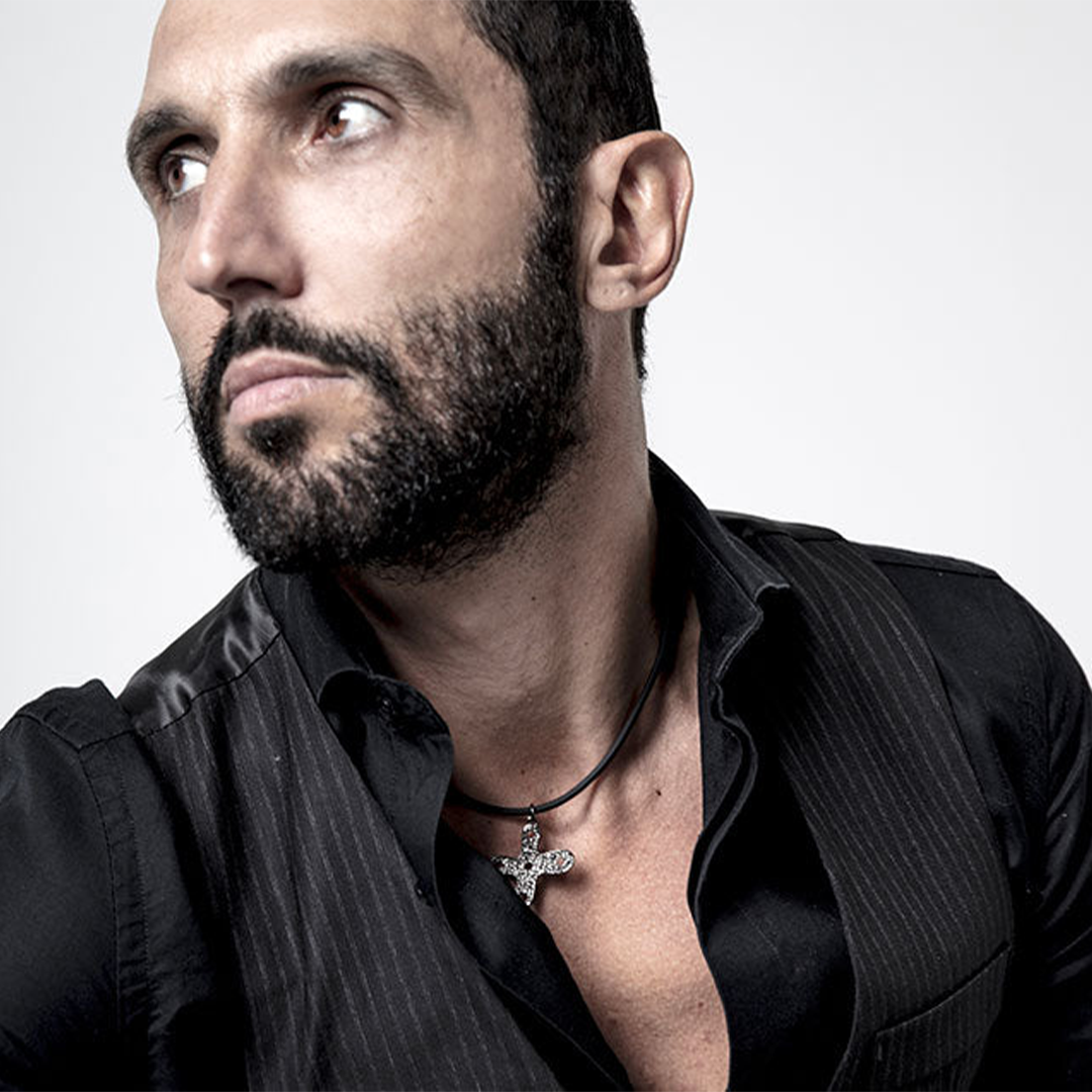 Pendente X71 collana in caucciù