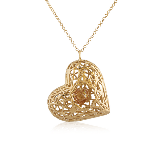 Pendente Cuore Amore Fortunato Big - 003