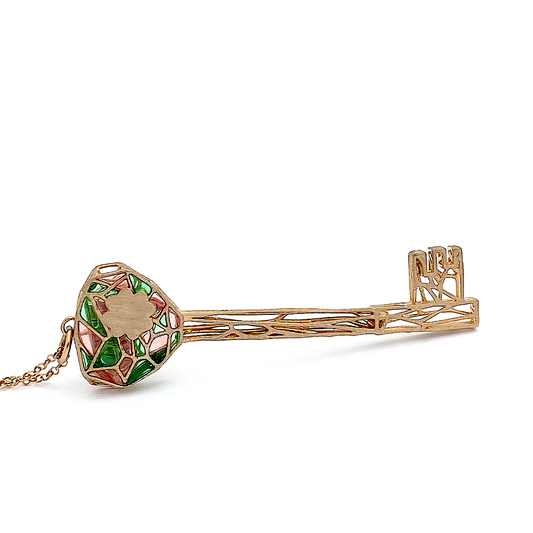 Pendente KLucky Big con Smalto - KL005