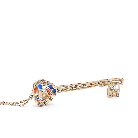 Pendente KKing the Night Big con Smalto - KK007