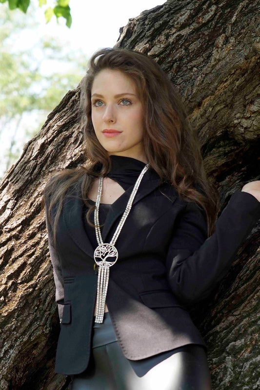 Collana Strass Albero della Vita